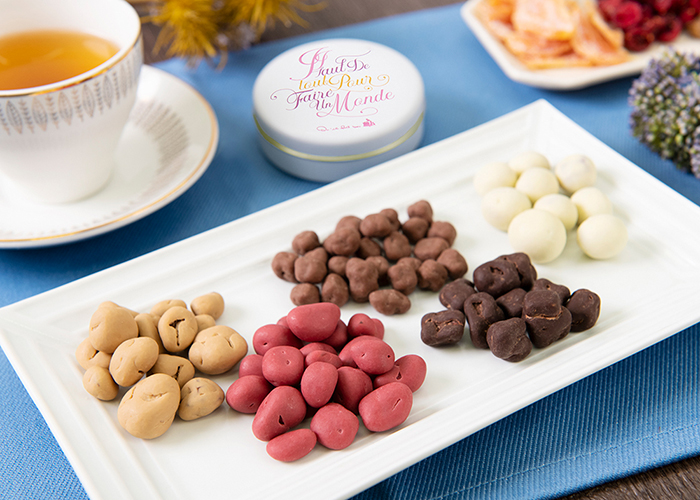 5種のドライフルーツチョコレート
