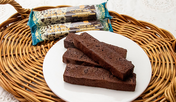 ショコラパウンドのバトン