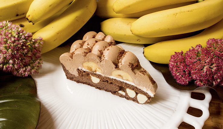 チョコレートとバナナのタルト グランメゾン銀座 メニュー こだわりのタルト ケーキのお店 キルフェボン