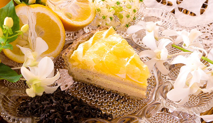 【店舗限定】静岡県産 ニューサマーオレンジと丸子紅茶（紅富貴）のタルト