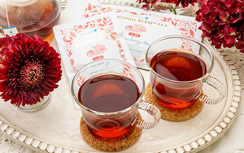 冬のブレンドティー「Strawberry tea 〜福岡県産 あまおうのブレンド〜」が新登場!