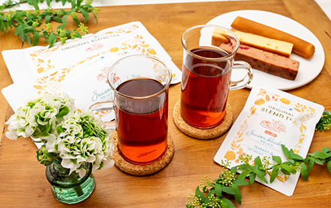 春のオリジナルブレンドティーの登場です！