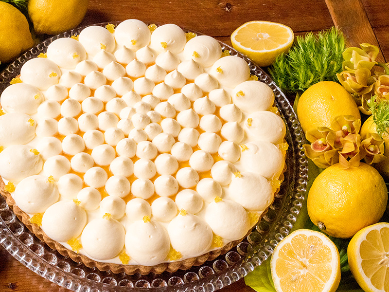 ハチミツとレモンのタルト