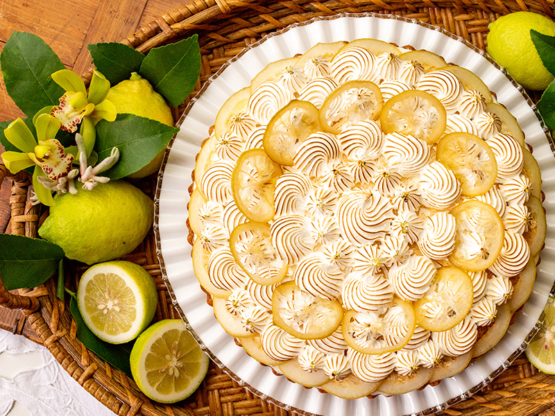 静岡県産 “清沢レモン”のタルト