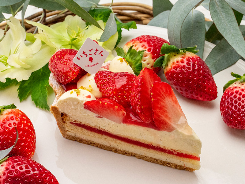 金平糖型 佐賀県産 いちごさんフレジエのタルト