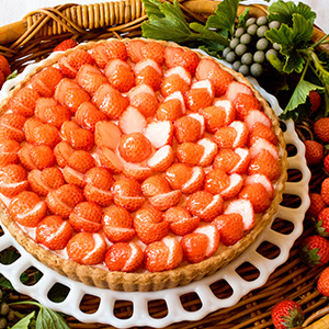 静岡県産 桃薫のタルト